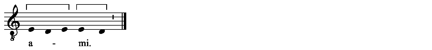 Refrain musical notation